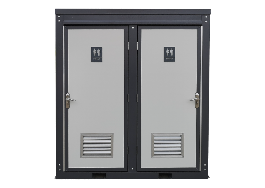 2 doors TOLIETS