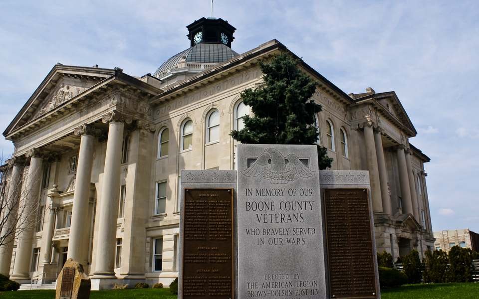 Boone County Indiana Courthouse