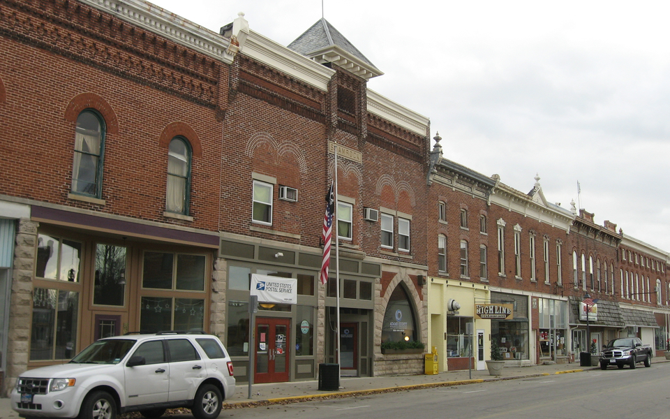 Downtown Geneva Indiana