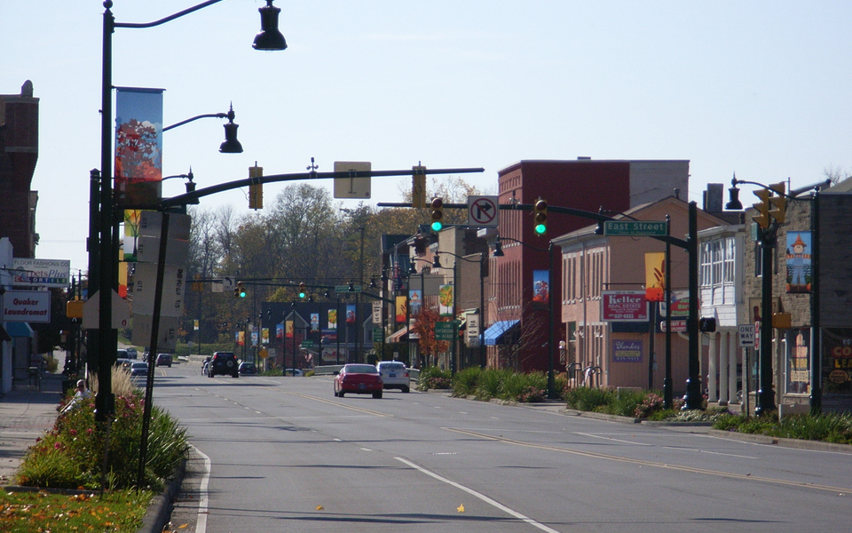 Downtown Plainfield Indiana